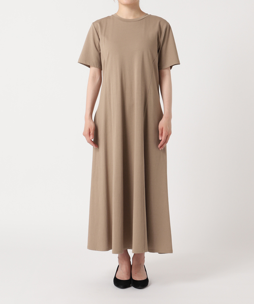 JOURNAL STANDARD relume（ジャーナルスタンダード　レリューム）の「フレアワンピース（ワンピース・レディース・ブラック/ベージュ・FREE）」の4枚目の写真