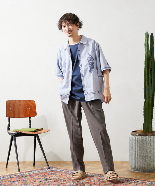 JOURNAL STANDARD relume　エンブロイダリー トライバル スーピマシャツ JOURNAL STANDARD relume（ジャーナルスタンダード レリューム）の