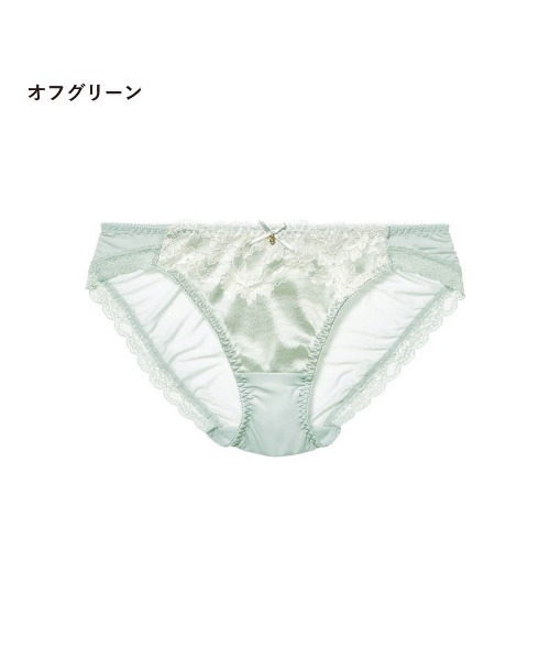 tutuanna（チュチュアンナ）の「ショーツレディース[育乳]ネオアドアステラフルショーツ（ショーツ・レディース・ホワイト×グリーン/ブラック/シルバーグレー/ピンク/レッド/クリーム/ネイビー/オフホワイト/チャコール/グリーン/ホワイト系その他/ダークグリーン・M/L/LL）」の21枚目の写真