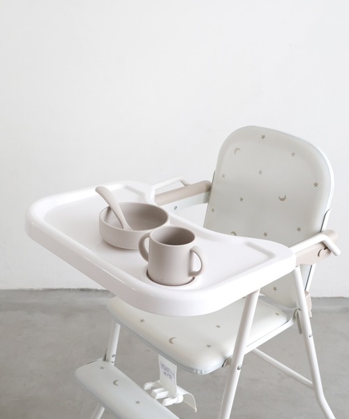 PUPPAPUPO（プッパプーポ）の「ベビー食器 5点セット（マグ/哺乳瓶/お食事グッズ・キッズ・グレイッシュベージュ/ピンク/ブルー/グレー・FREE）」の9枚目の写真