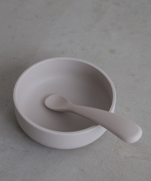 PUPPAPUPO（プッパプーポ）の「ベビー食器 5点セット（マグ/哺乳瓶/お食事グッズ・キッズ・グレイッシュベージュ/ピンク/ブルー/グレー・FREE）」の11枚目の写真