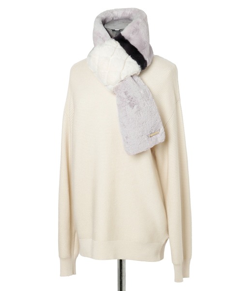 【セール】フェイクファーマフラー キルティング（マフラー）｜FURLA（フルラ）