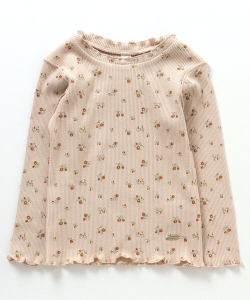 apres les cours（アプレレクール）の「メロウリブTシャツ（Tシャツ/カットソー・キッズ・アイボリー/レッド/その他3/ブルー/ブラック/その他2/ピンク・80/90/120/130/100/110/140）」の7枚目の写真