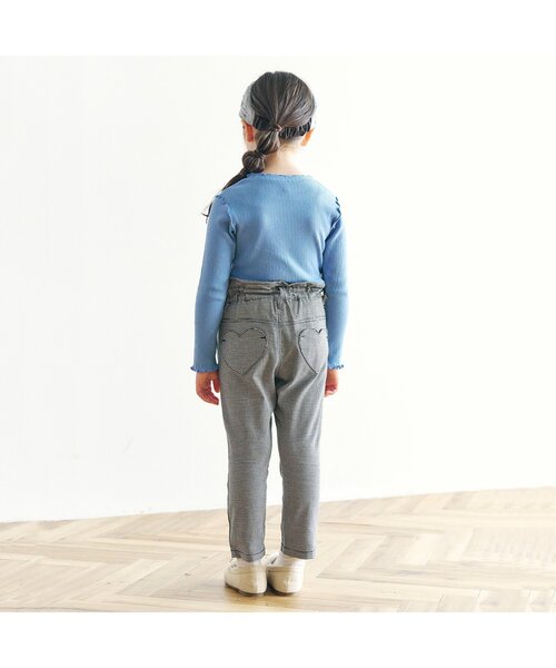 apres les cours（アプレレクール）の「メロウリブTシャツ（Tシャツ/カットソー・キッズ・アイボリー/レッド/その他3/ブルー/ブラック/その他2/ピンク・80/90/120/130/100/110/140）」の8枚目の写真