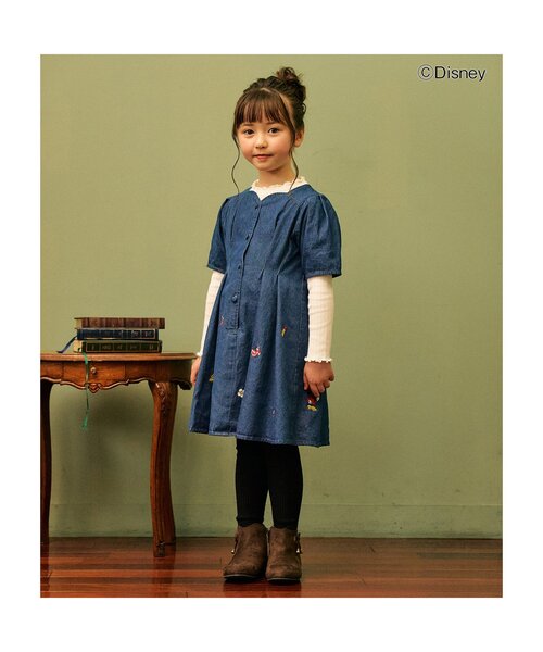 apres les cours（アプレレクール）の「メロウリブTシャツ（Tシャツ/カットソー・キッズ・アイボリー/レッド/その他3/ブルー/ブラック/その他2/ピンク・80/90/120/130/100/110/140）」の12枚目の写真