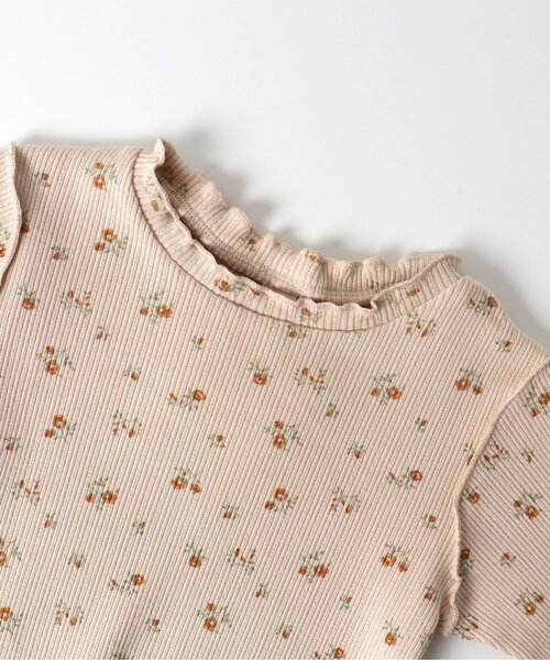 apres les cours（アプレレクール）の「メロウリブTシャツ（Tシャツ/カットソー・キッズ・アイボリー/レッド/その他3/ブルー/ブラック/その他2/ピンク・80/90/120/130/100/110/140）」の17枚目の写真