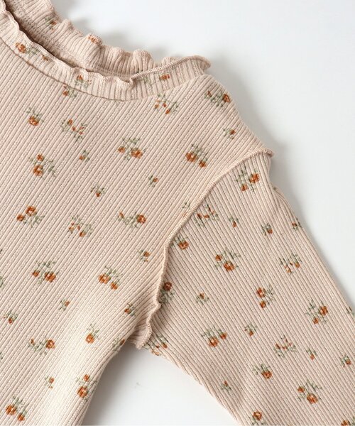 apres les cours（アプレレクール）の「メロウリブTシャツ（Tシャツ/カットソー・キッズ・アイボリー/レッド/その他3/ブルー/ブラック/その他2/ピンク・80/90/120/130/100/110/140）」の18枚目の写真