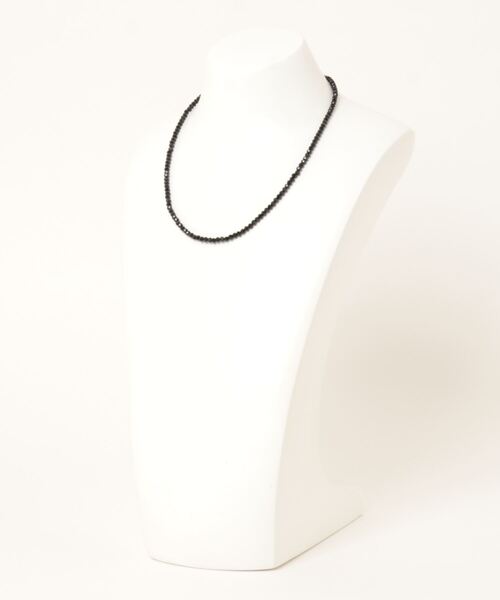 GGD SELECT（ジージーディー　セレクト）の「ビーズネックレス（ネックレス・メンズ・ブラック・FREE）」の2枚目の写真
