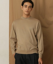 NANO universe | 「毛玉レスニット」ファインゲージクルーネック(ニット/セーター)