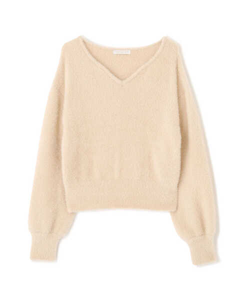 PROPORTION BODY DRESSING（プロポーションボディドレッシング）の「ショート丈フェザーニット / 1213270919（ニット/セーター・レディース・オフホワイト/グレー/テラコッタ/ダークグレー・FREE）」の14枚目の写真