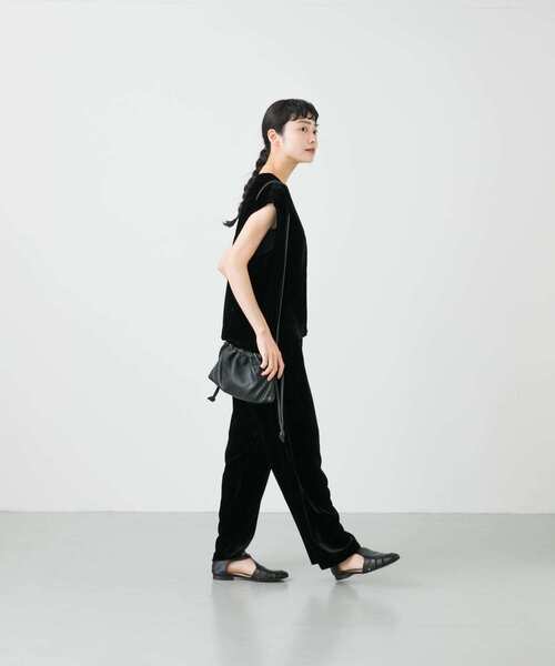 かぐれ（カグレ）の「シルクレーヨンベルベットパンツ（その他パンツ・レディース・ブラック・FREE）」の18枚目の写真