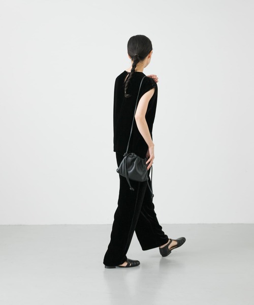 かぐれ（カグレ）の「シルクレーヨンベルベットパンツ（その他パンツ・レディース・ブラック・FREE）」の19枚目の写真