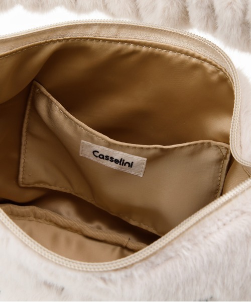 Casselini（キャセリーニ）の「Casselini(キャセリーニ)フラワー刺繍バッグ（ハンドバッグ・レディース・オレンジ/オフホワイト/ブルー・FREE）」の15枚目の写真