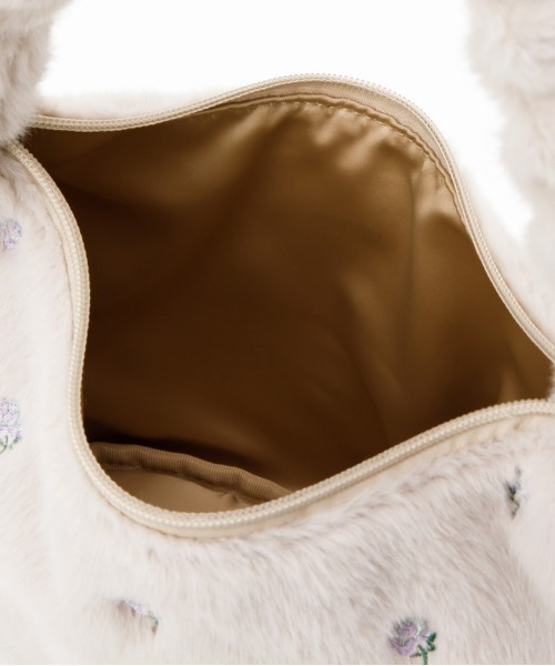 Casselini（キャセリーニ）の「Casselini(キャセリーニ)フラワー刺繍バッグ（ハンドバッグ・レディース・オレンジ/オフホワイト/ブルー・FREE）」の18枚目の写真