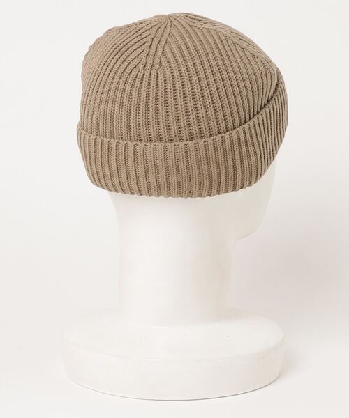 Carhartt WIP(カーハートダブリューアイピー)の「carhartt WIP BANKS BEANIE I032220(ニットキャップ/ビーニー・メンズ・ベージュ/グリーン/ブラック・ONE SIZE)」の4枚目の写真