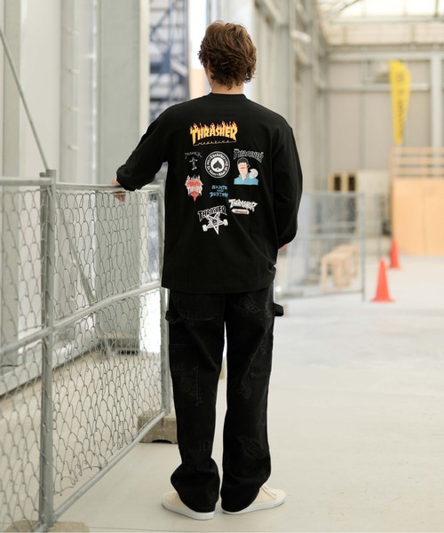 Dickies(ディッキーズ)の「Dickies/ディッキーズ パンツ デニム ワイドシルエット ムラサキスポーツ別注 80233000(デニムパンツ・メンズ・ブラック/ブルー・L/M/S)」の18枚目の写真