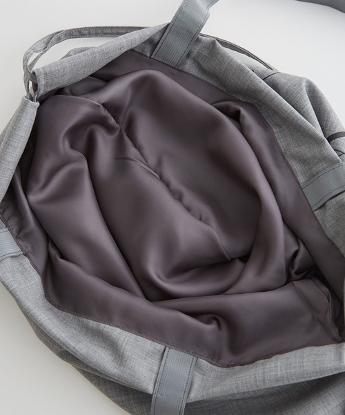 ADAM ET ROPE'(アダムエロペ)の「スーベニア ロゴ ナップサック / 2WAY / トートバッグ(バックパック/リュック・メンズ・チャコールグレー/グリーン/オフホワイト/ネイビー/ライトグレー/ブラック・FREE)」の22枚目の写真