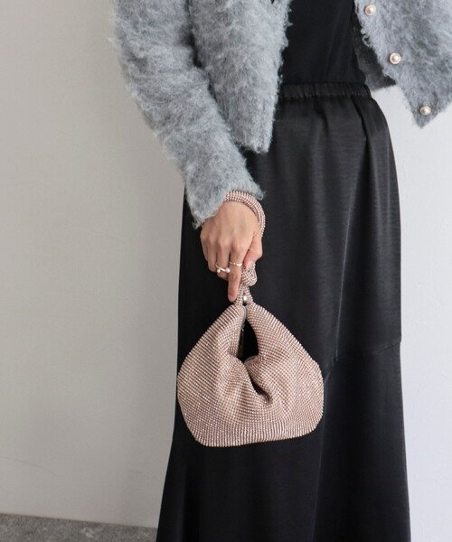 fredy emue（フレディエミュ）の「ラインストーン三日月2wayショルダーバッグ（ショルダーバッグ・レディース・ブロンズ/シルバー・FREE）」の11枚目の写真