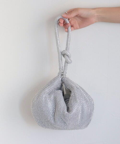 fredy emue（フレディエミュ）の「ラインストーン三日月2wayショルダーバッグ（ショルダーバッグ・レディース・ブロンズ/シルバー・FREE）」の13枚目の写真