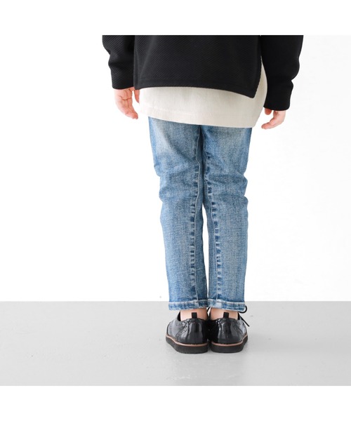 L.COPECK（エルコペック）の「加工ハイブリッドデニムパンツ（デニムパンツ・キッズ・ブルー/ネイビー/ブルー系・130cm/120cm/110cm/140cm/100cm）」の10枚目の写真