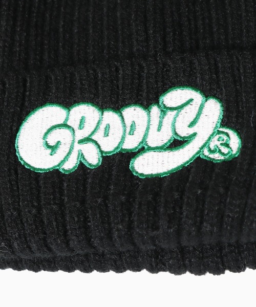 GROOVY COLORS（グルービーカラーズ）の「GROOVY COLORS/グルービーカラーズ ニットキャップ（ニットキャップ/ビーニー・キッズ・グレー/ブルー/ブラック・L/M）」の6枚目の写真