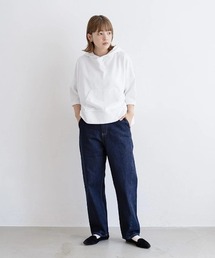 Cotopone/コトポーネ カーヴィーデニムパンツ