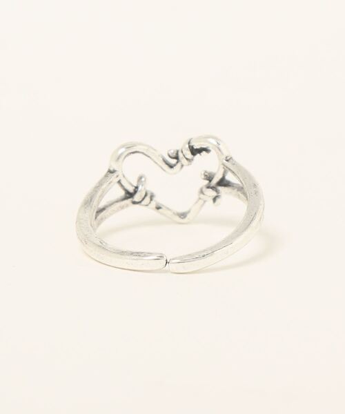 Anthe（アンテ）の「【Anthe】ハートデコリング（リング・レディース・シルバー/ゴールド・FREE）」の3枚目の写真