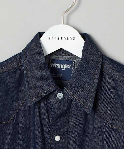 Wrangler(ラングラー)の「Wrangler/ラングラー 127MW WESTERN SHIRTS / ウェスタンデニムシャツ / WM1027-300(シャツ/ブラウス・レディース・ネイビー・MEDIUM/X-LARGE/SMALL/LARGE)」の3枚目の写真