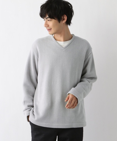 GLOBAL WORK(グローバルワーク)の「あったかインナーSET/Vネック/963112(Tシャツ/カットソー・メンズ・チャコールグレー/ライトブルー/ライトグレー/ベージュ・SMALL/LARGE/MEDIUM/X-LARGE)」の14枚目の写真