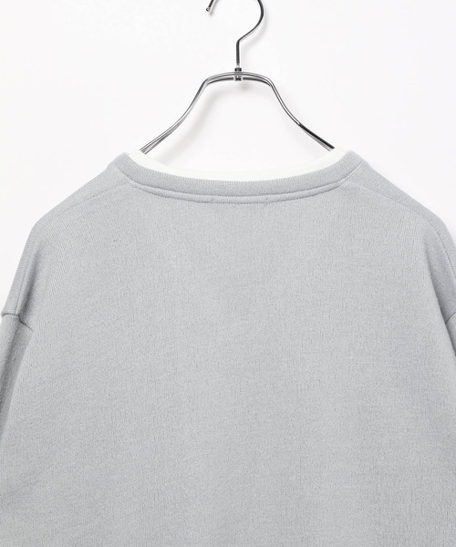 GLOBAL WORK(グローバルワーク)の「あったかインナーSET/Vネック/963112(Tシャツ/カットソー・メンズ・チャコールグレー/ライトブルー/ライトグレー/ベージュ・SMALL/LARGE/MEDIUM/X-LARGE)」の13枚目の写真