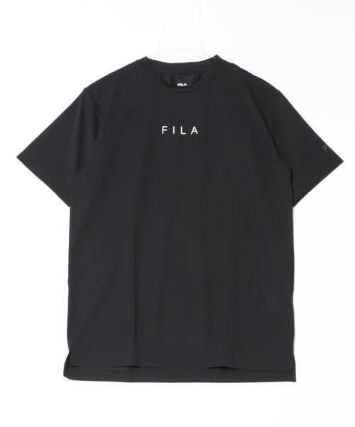 FILA(フィラ)の「FILA/フィラ S/S Tシャツ(Tシャツ/カットソー・メンズ・ネイビー/ブラック/サックスブルー/グリーン・LL/L/M)」の2枚目の写真