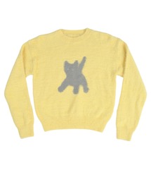 Flashed Cats Angora Knit