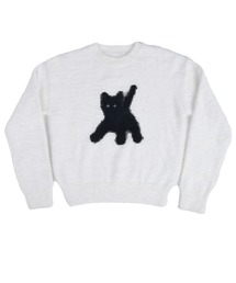 Flashed Cats Angora Knit