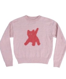 Flashed Cats Angora Knit