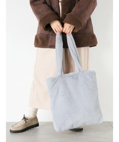 ehka sopo(エヘカソポ)の「ファートート(ハンドバッグ・レディース・モカ/グレー・F)」の2枚目の写真