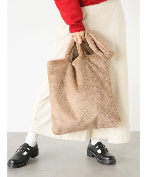 ehka sopo(エヘカソポ)の「ファートート(ハンドバッグ・レディース・モカ/グレー・F)」の8枚目の写真