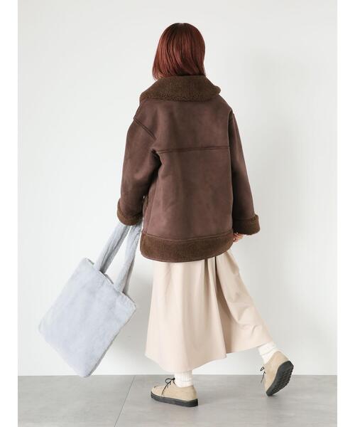 ehka sopo(エヘカソポ)の「ファートート(ハンドバッグ・レディース・モカ/グレー・F)」の12枚目の写真