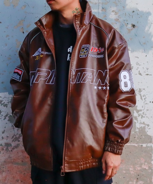 D222042 BLAIR 刺繍 ポリブルゾン Lot No. BR15536 / SOUVENIR JACKET “BUZZ RICKSONS” × “KOSHO