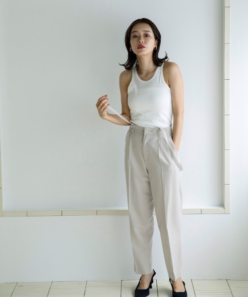 sail(サイル)の「【販売終了】【sail】タンクトップ 小さいサイズ【低身長・小柄女性向けサイズ】(タンクトップ・レディース・オフホワイト・01)」の6枚目の写真