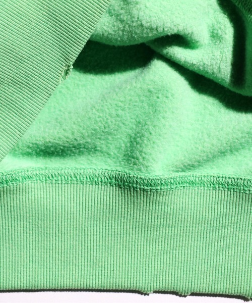 NIRVANA(ニルヴァーナ)の「【THRIFTY LOOK スリフティールック】WORN-OUT BAND HOODIE パーカー(パーカー・メンズ・ブラック/ライトグリーン/ブラウン/グレー/グリーン/オリーブ・X-LARGE/LARGE/XX-LARGE)」の13枚目の写真