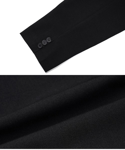 roshell(ロシェル)の「TRチェスターコート スプリングコート(チェスターコート・メンズ・ブラック・MEDIUM/LARGE/X-LARGE)」の2枚目の写真