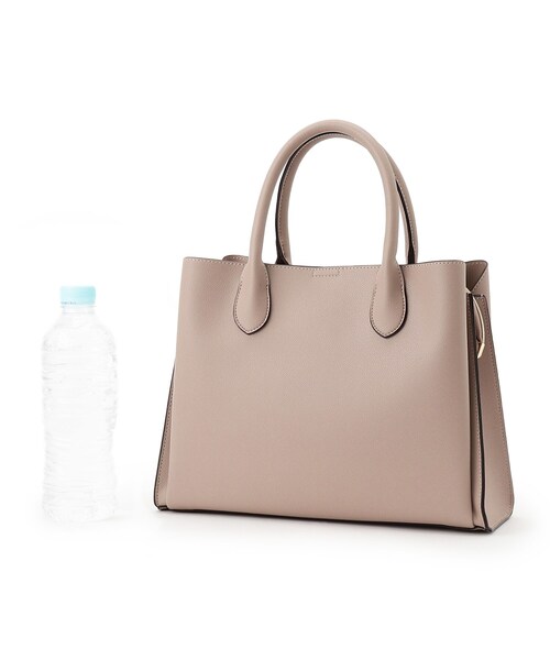 grove（グローブ）の「◆【雑誌掲載/人間工学/セレモニー/お仕事】中仕切り2WAYトート（トートバッグ・レディース・ブラウン系/ベージュ/ブラック/サックスブルー系7/ライトグレー/ピンク系その他・00）」の12枚目の写真