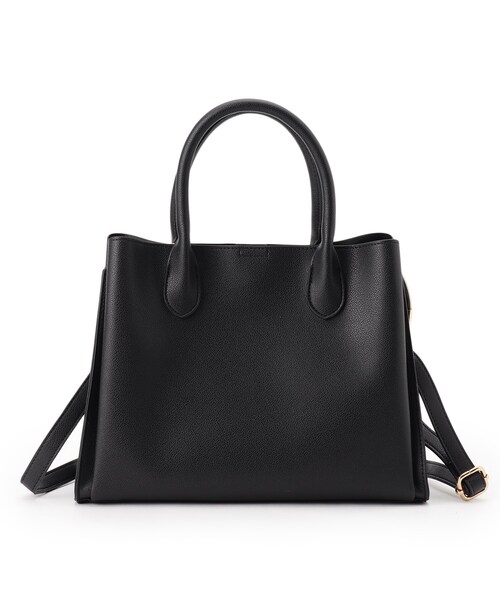 grove（グローブ）の「◆【雑誌掲載/人間工学/セレモニー/お仕事】中仕切り2WAYトート（トートバッグ・レディース・ブラウン系/ベージュ/ブラック/サックスブルー系7/ライトグレー/ピンク系その他・00）」の13枚目の写真