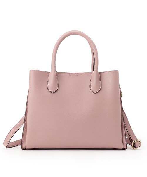 grove（グローブ）の「◆【雑誌掲載/人間工学/セレモニー/お仕事】中仕切り2WAYトート（トートバッグ・レディース・ブラウン系/ベージュ/ブラック/サックスブルー系7/ライトグレー/ピンク系その他・00）」の15枚目の写真