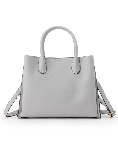 grove（グローブ）の「◆【雑誌掲載/人間工学/セレモニー/お仕事】中仕切り2WAYトート（トートバッグ・レディース・ブラウン系/ベージュ/ブラック/サックスブルー系7/ライトグレー/ピンク系その他・00）」の16枚目の写真