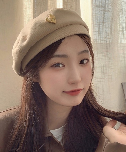 リーナベル　Mサイズ　ベレー帽 リーナベル Mサイズ ベレー帽の通販 by くまのへや｜ラクマ