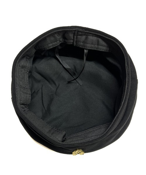 Miniministore（ミニミニストア）の「ベレー帽 レディース帽子 春秋冬 3色（ハンチング/ベレー帽・レディース・ベージュ/ブラック/ブラウン・FREE）」の4枚目の写真