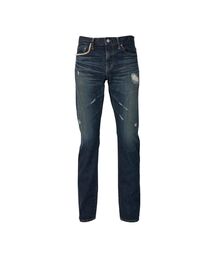 HYSTERIC GLAMOUR | RW CLASH加工 スリムストレートデニムパンツ(デニムパンツ)