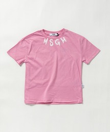 MSGM(エムエスジーエム)Kids & Junior ブランドロゴ半袖Tシャツカットソー
