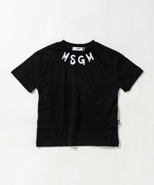 MSGM(エムエスジーエム)の「MSGM(エムエスジーエム)Kids & Junior ブランドロゴ半袖Tシャツカットソー(Tシャツ/カットソー・キッズ・ホワイト/ブラック/アイボリー/ピンク/レッド・6Y/8Y/14Y/4Y/10Y/12Y)」の4枚目の写真